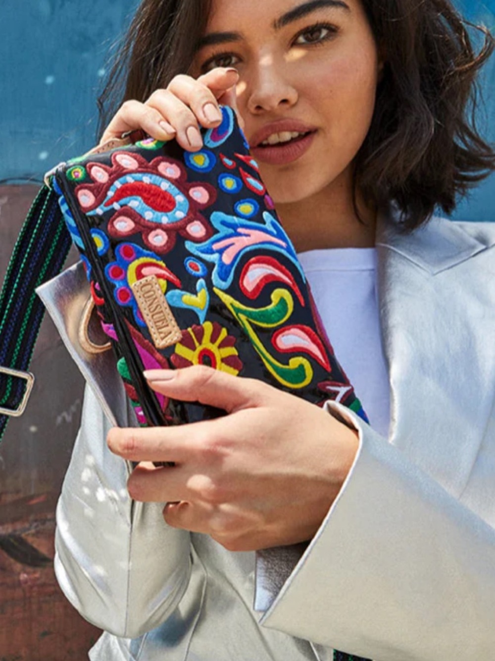 Consuela Mack Uptown Embroidered Crossbody